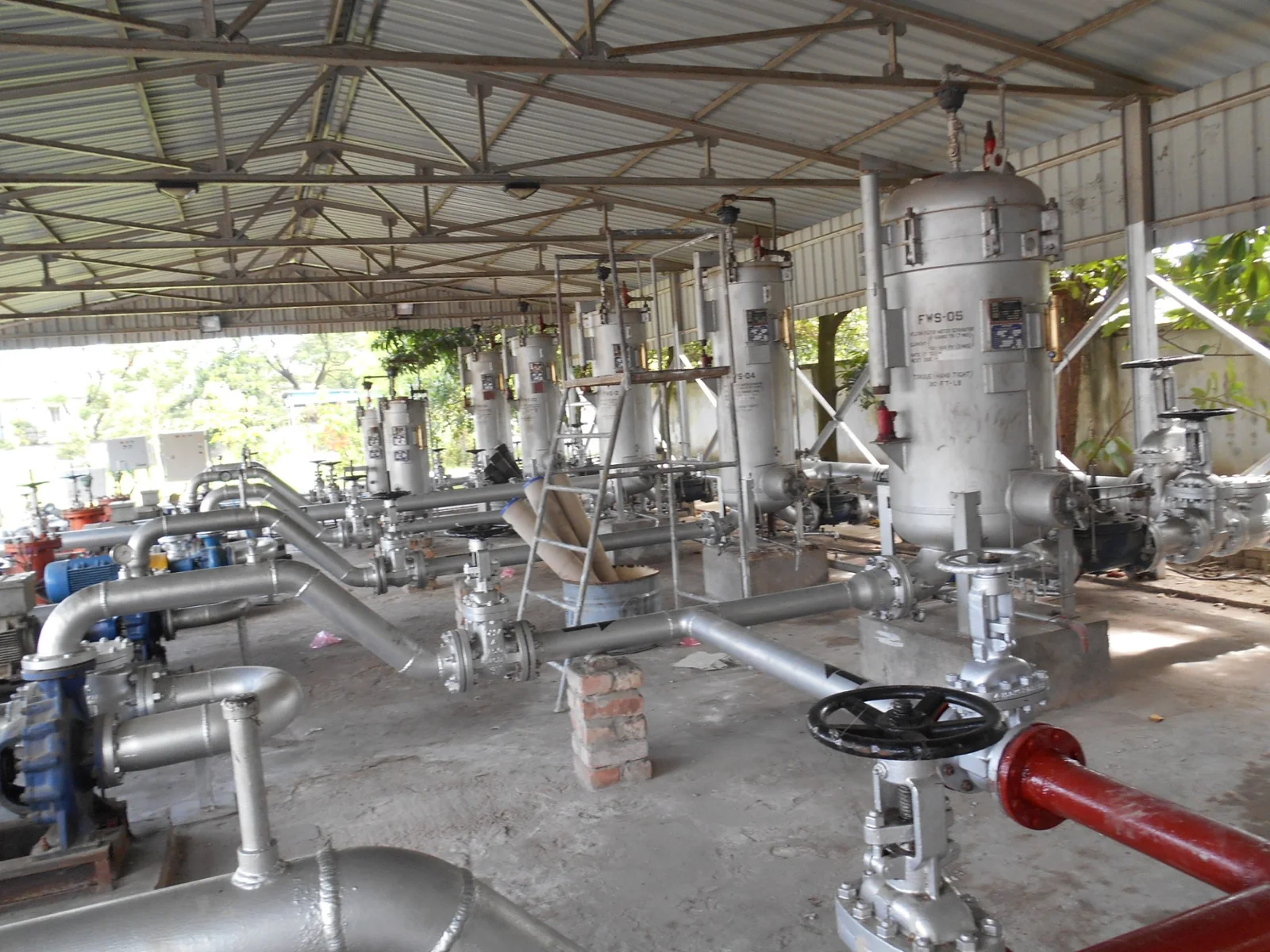 Aviation fuel hydrant system project area at Shah Amanat International Airport