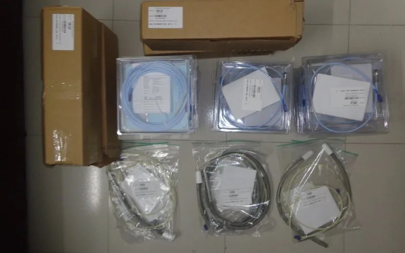 Bently Nevada and GE vibration probe assemblies lot shipment overview supplied goods evidence for rotating equipment monitoring by Impro Solutions Bangladesh and Impro Solutions UK.