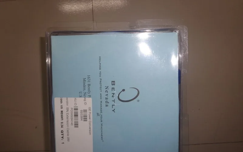 Bently Nevada condition monitoring accessory kit packaging blue manual supplied goods evidence for rotating equipment monitoring by Impro Solutions Bangladesh and Impro Solutions UK.