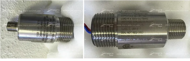 Metrix vibration transmitter supplied goods evidence for vibration monitoring by Impro Solutions Bangladesh and Impro Solutions UK.