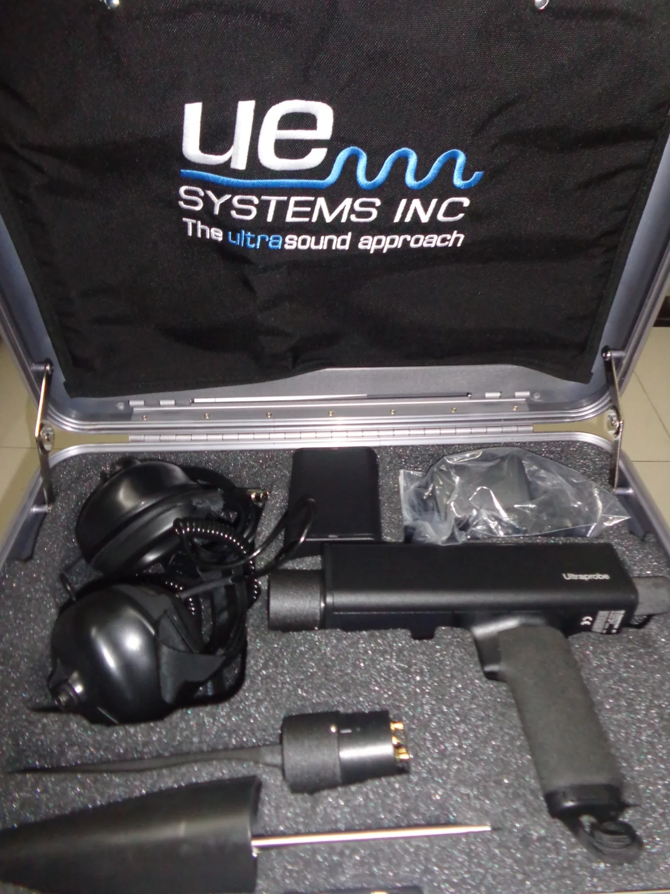UE Systems ultraprobe ultrasonic inspection kit supplied goods evidence for inspection / predictive maintenance by Impro Solutions Bangladesh and Impro Solutions UK.