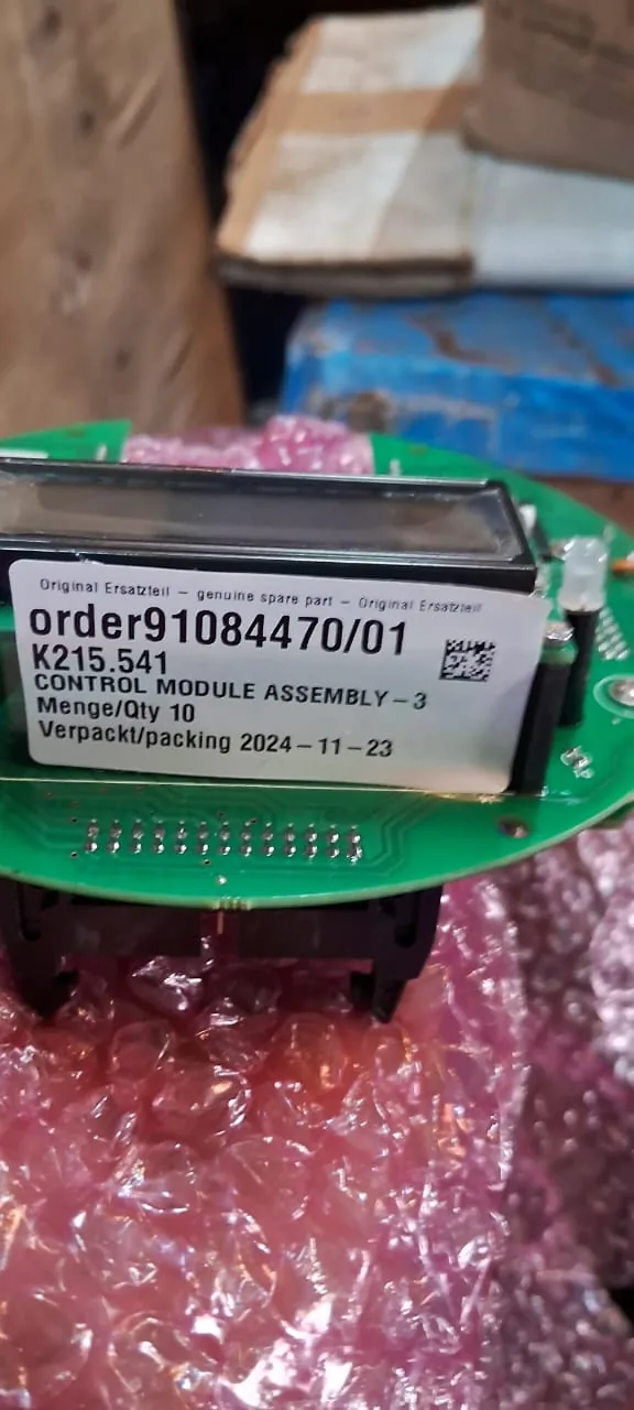 AUMA K215.541 control module assembly 3 green PCB original spare part evidence Bangladesh