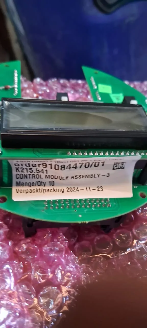 AUMA K215.541 control module assembly 3 nameplate original spare part evidence Bangladesh