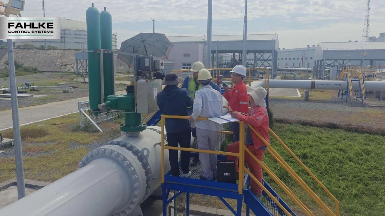 FAHLKE Bangladesh valve actuator commissioning discussion and project support image