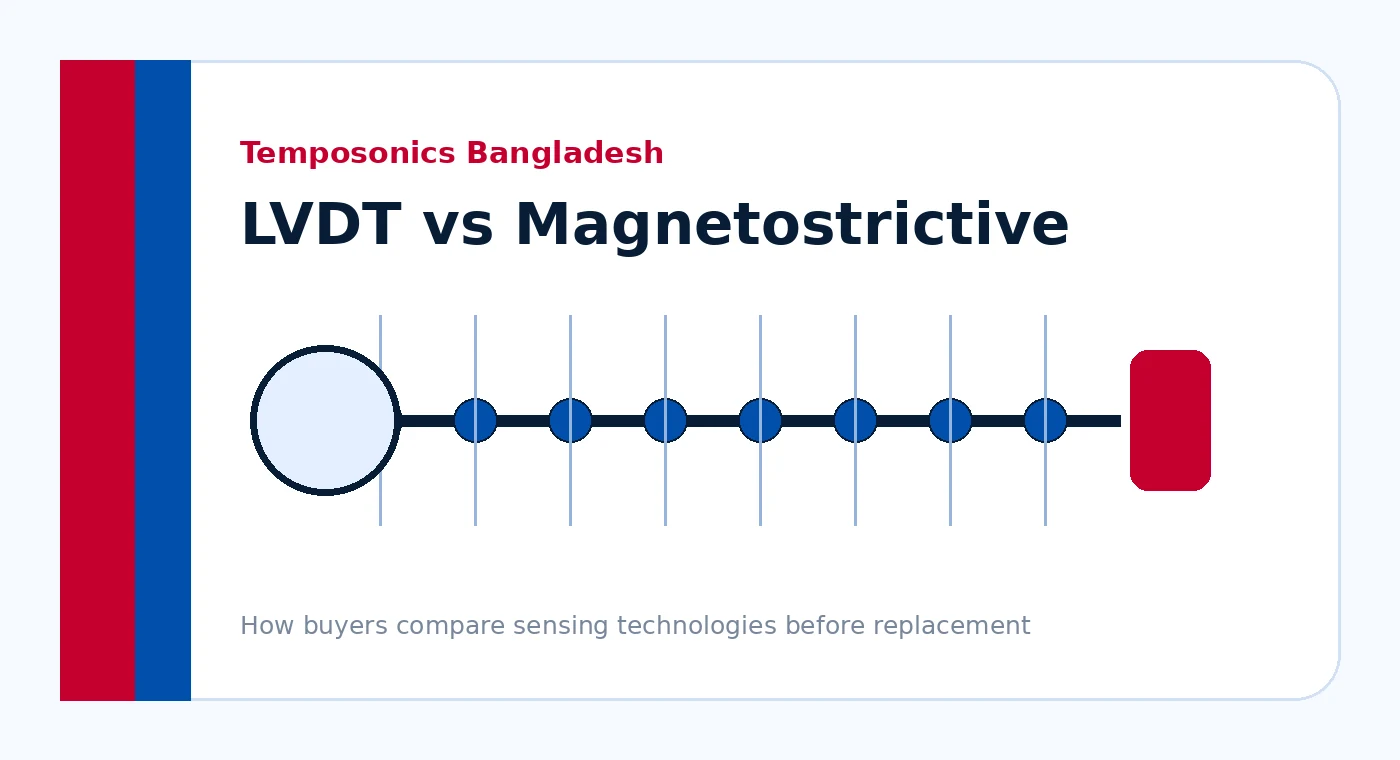 LVDT vs Temposonics: What Bangladesh Buyers Should Compare Before Replacement